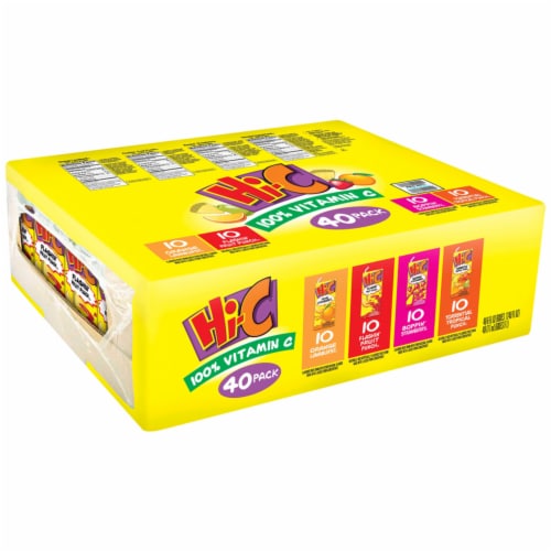 Hi-C 100% Vitamin C Variety Pack Perspective: left