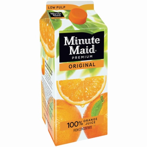 Minute Maid Original Orange Juice Perspective: left