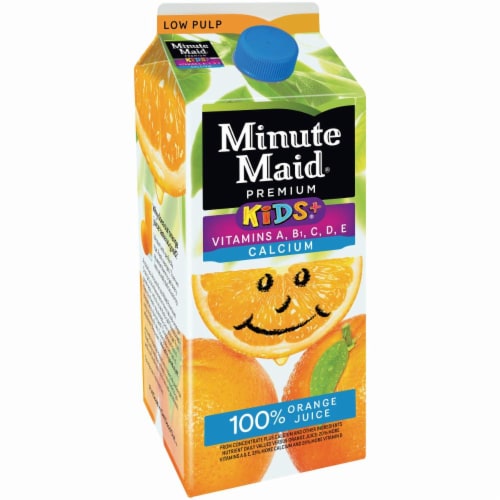 Minute Maid Premium Kids Orange Juice Perspective: left
