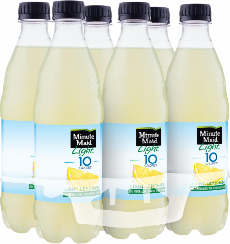 Minute Maid Light Lemonade Fruit Juice Drink Perspective: left