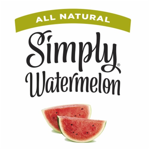 Simply Watermelon Bottle Perspective: left