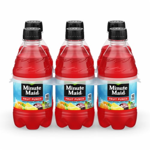 Minute Maid® Fruit Punch Bottles, 6 pk / 12 fl oz - Kroger