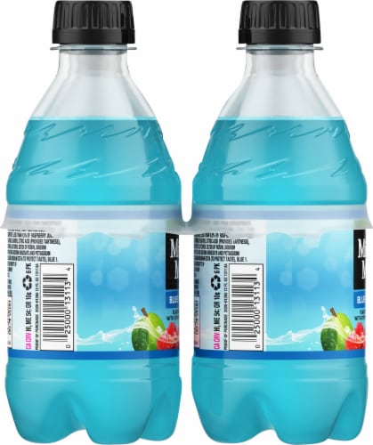 Minute Maid® Blue Raspberry Flavored Fruit Drink Bottles Perspective: left