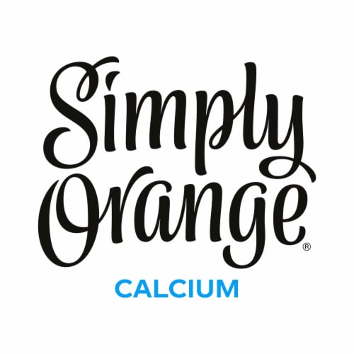 Simply® Orange Juice with Calcium Bottle Perspective: left