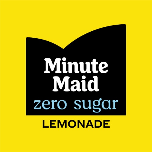 Minute Maid® Zero Sugar Lemonade Bottle Perspective: left