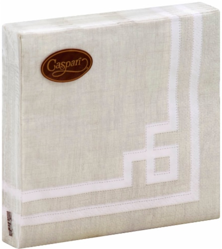 Caspari Natural Paper Napkins Perspective: left