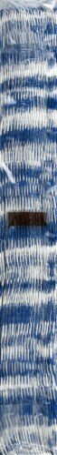 Caspari Amala Ikat Paper Napkins - Blue/White Perspective: left