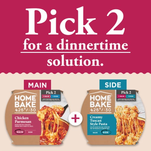 Home Bake 425°/:30 Chicken Parmesan Frozen Family Meal Main Dish Perspective: left