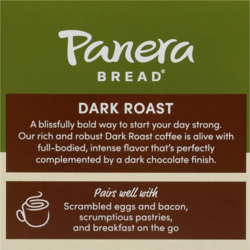 Panera Bread® Dark Roast Coffee Pods Perspective: left