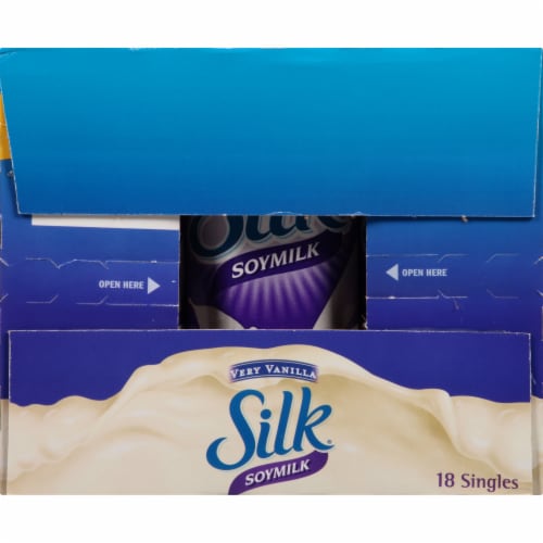Silk Very Vanilla Soymilk Singles Perspective: left