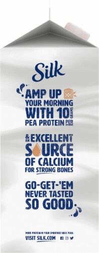 Silk® Original Almond & Cashew Protein Milk Perspective: left