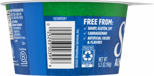 Silk® Plain Plain Almondmilk Yogurt Perspective: left