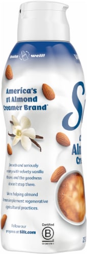 Silk® Dairy-Free Vanilla Almond Creamer Perspective: left