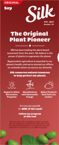 Silk® Original Soymilk Perspective: left