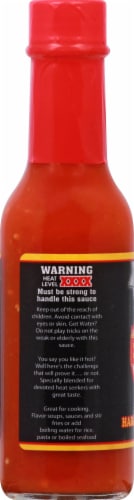 Marie Sharp's Belizean Heat Habanero Pepper Hot Sauce Perspective: left