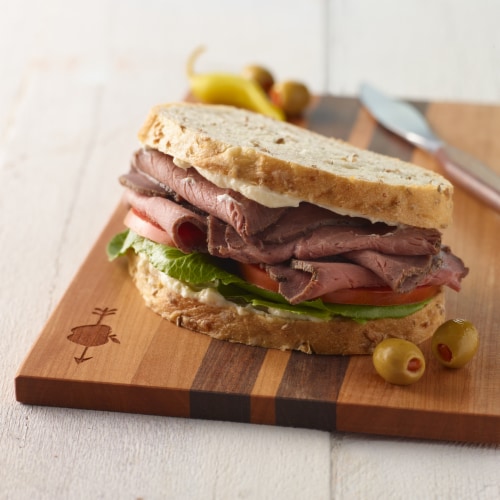 Applegate Sliced Organic Roast Beef Perspective: left
