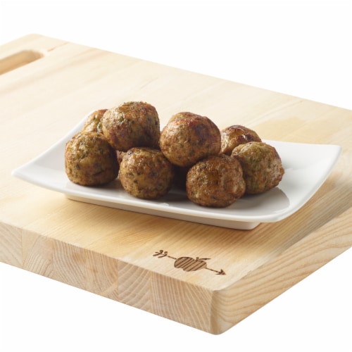 Applegate Well Carved Frozen Organic Asian Style Pork & Vegetable Meatballs Perspective: left
