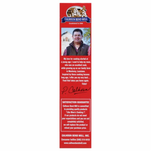 Calhoun Bend Mill® Chicken & Waffle Maple Flavored Fry Mix Perspective: left