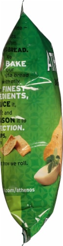 Athenos Roasted Garlic & Herb Baked Pita Chips Perspective: left