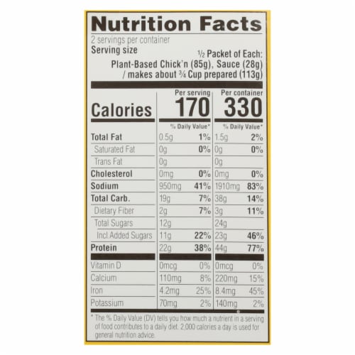 Nasoya Plantspired Plant-Based Honey Garlic Flavor Chick'n Bites 8 oz Perspective: left