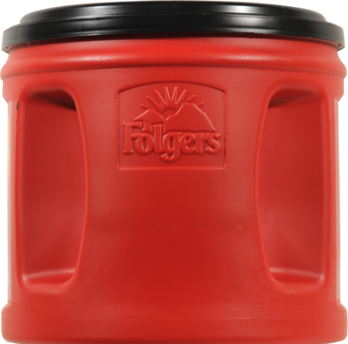 Folgers 100% Colombian Medium-Dark Roast Ground Coffee Perspective: left
