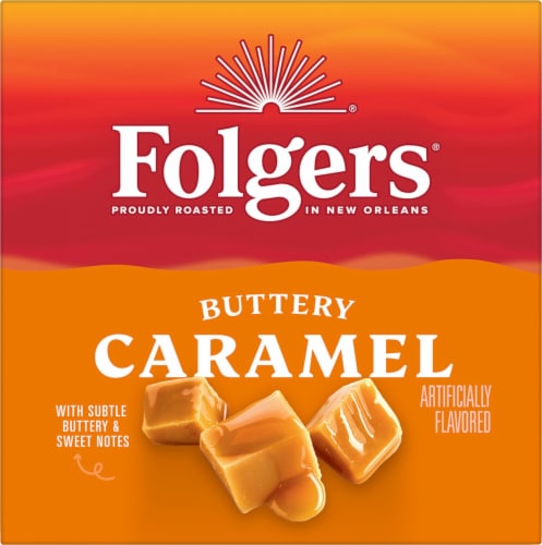 Folgers® Buttery Caramel Keurig® K-Cup® Pods Perspective: left