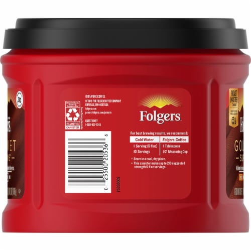 Folgers Gourmet Supreme Ground Coffee Perspective: left