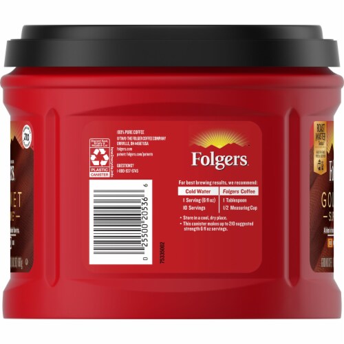 Folgers Gourmet Supreme Ground Coffee Perspective: left