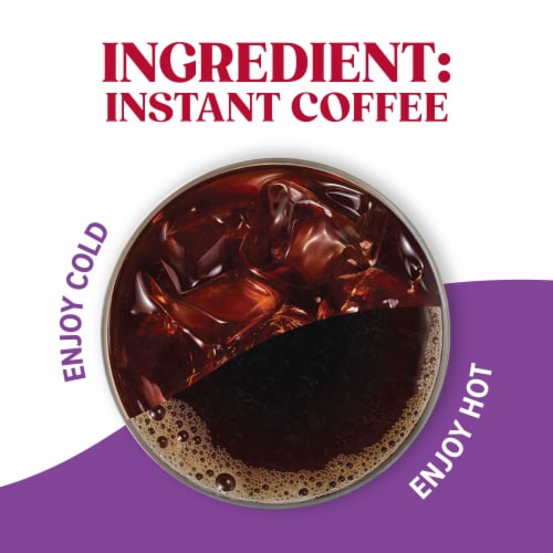 Folgers Instant Iced Coffee Perspective: left
