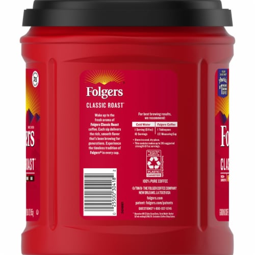 Folgers® Medium Roast Ground Coffee Perspective: left