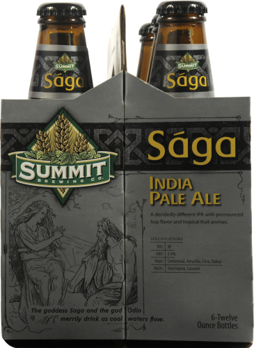 Summit Saga India Pale Ale Perspective: left