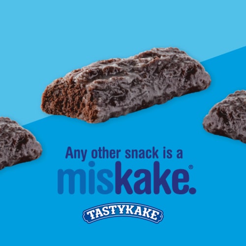 Tastykake Glazed Chocolate Dipp'n Sticks Glazed Chocolate Donut Sticks Perspective: left