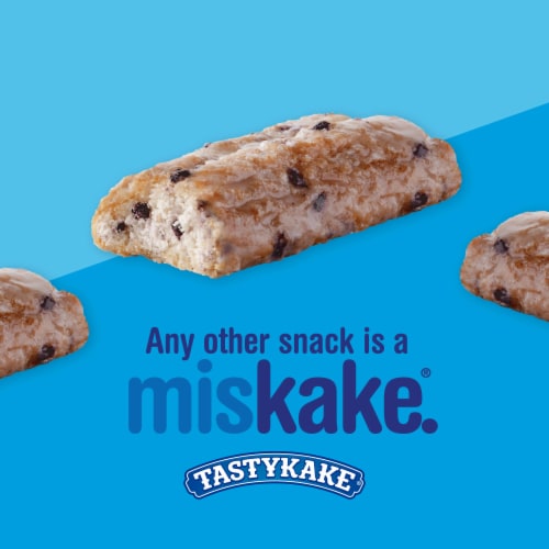 Tastykake Glazed Lemon Blueberry Flavored Dipp'n Sticks Lemon Blueberry Donut Sticks Perspective: left