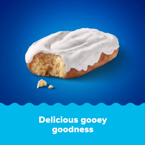 Tastykake Iced Honey Buns, Individually Wrapped Iced Pastry Snacks, 6 Count Perspective: left