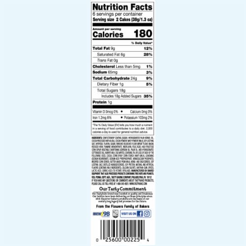 Tastykake® Chocolate Kandy Kakes Perspective: left