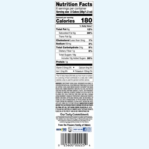 Tastykake® Chocolate Kandy Kakes Perspective: left
