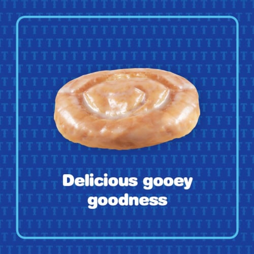 Tastykake Glazed Honey Bun Individually Wrapped Pastry Snack Perspective: left