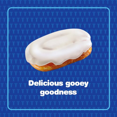 Tastykake Iced Honey Bun Individually Wrapped Pastry Snack Perspective: left