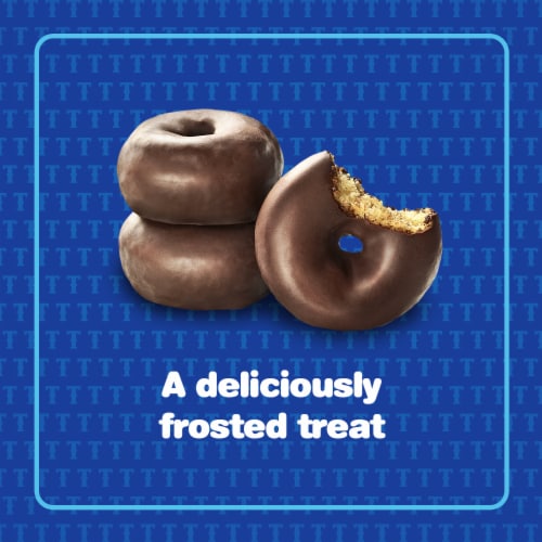 Tastykake Frosted Mini Donuts Perspective: left