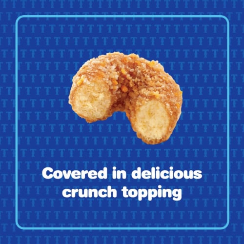 Tastykake Crunch Mini Donuts Portable Crunch Topped Donuts Perspective: left
