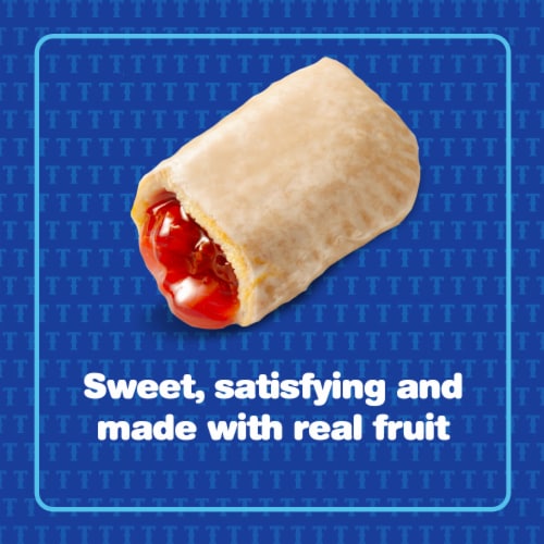 Tastykake Glazed Cherry Pie Individually Wrapped Snack Fruit Pie Perspective: left