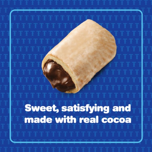 Tastykake Glazed Chocolate Pie Individually Wrapped Snack Pie Perspective: left
