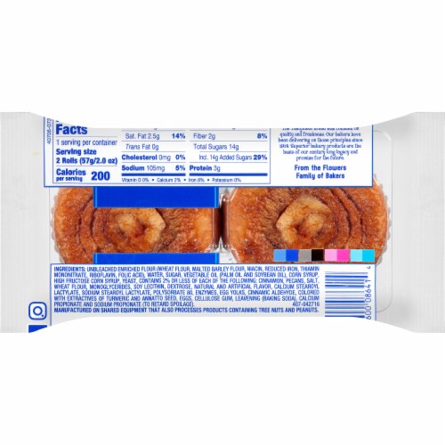 Tastykake® Pecan Swirl Rolls Perspective: left