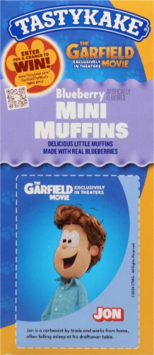 Tastykake® Blueberry Mini Muffins Perspective: left