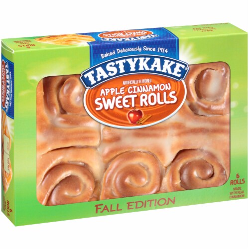 Tastykake Apple Cinnamon Sweet Rolls Perspective: left
