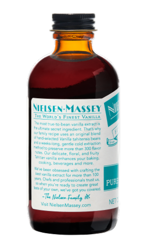 Nielsen-Massey Pure Tahitian Vanilla Extract Perspective: left