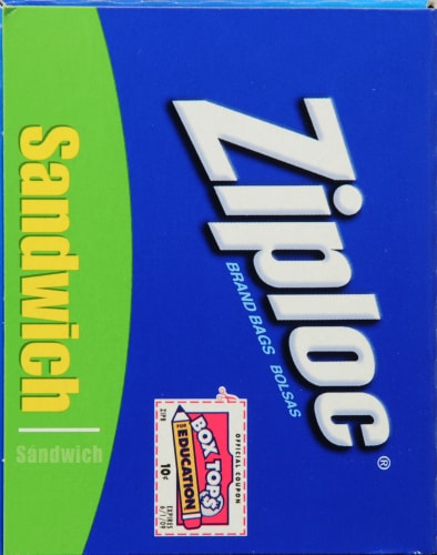 Ziploc Sandwich Bags Perspective: left