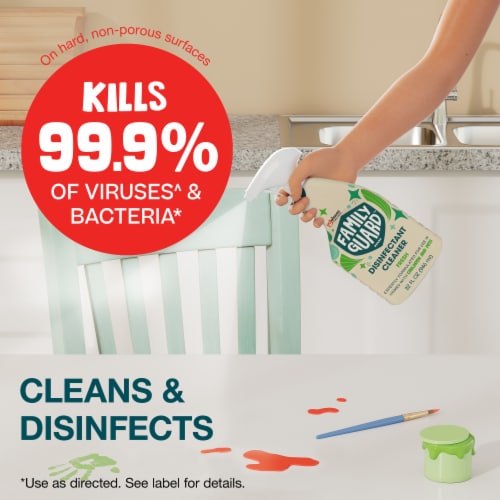 Family Guard™ Fresh Scent Disinfectant Cleaner Perspective: left