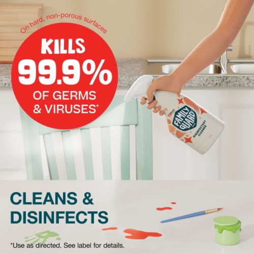 Family Guard™ Citrus Disinfectant Clearner Perspective: left