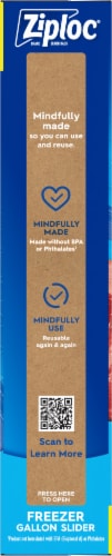 Ziploc® Slider Bags Perspective: left